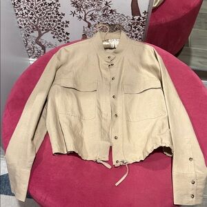Banana Republic Beige Utility Jacket